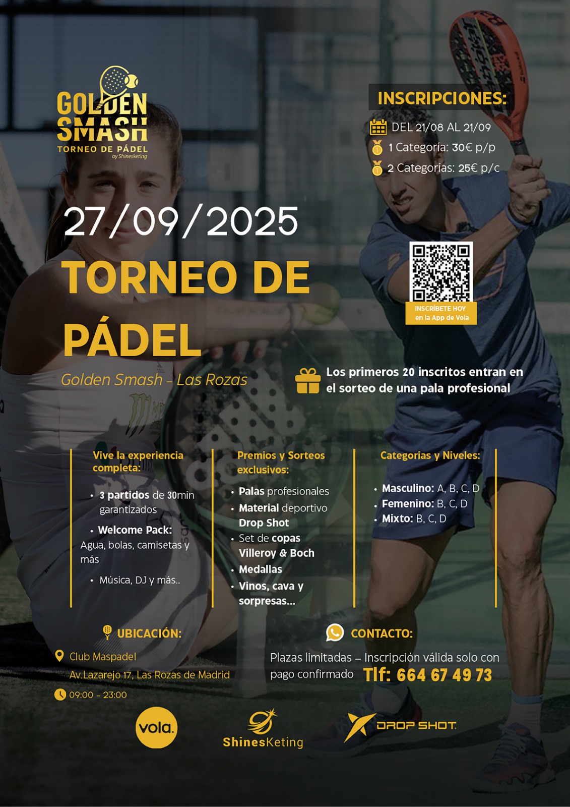 Torneo-de-pádel-Golden-Smash-Madrid-Las-Rozas-2025