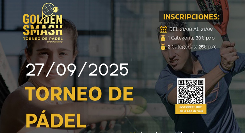 Torneo-de-pádel-Golden-Smash-Madrid-Las-Rozas-2025