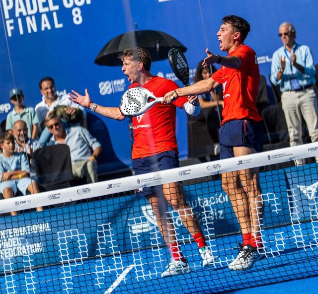 Álex Ruiz y Juanlu Esbrí final Europeo Cádiz 2025