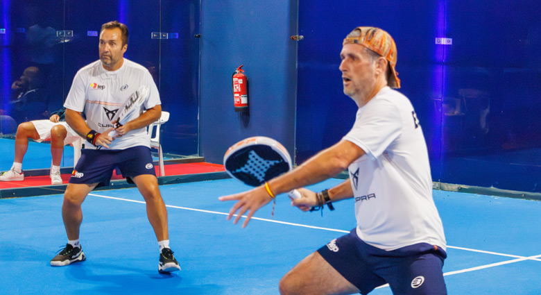 Chema Montes y Raúl Arias semis Europeo FIP senior 2025