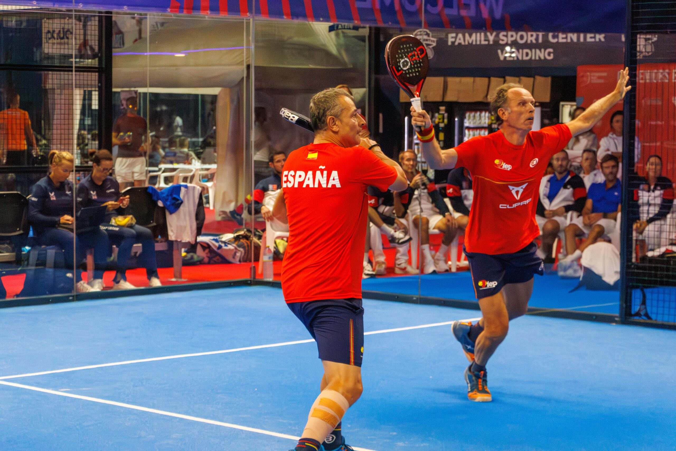 Coco Menéndez y Pablo Semprún final España Mundial Senior 2025