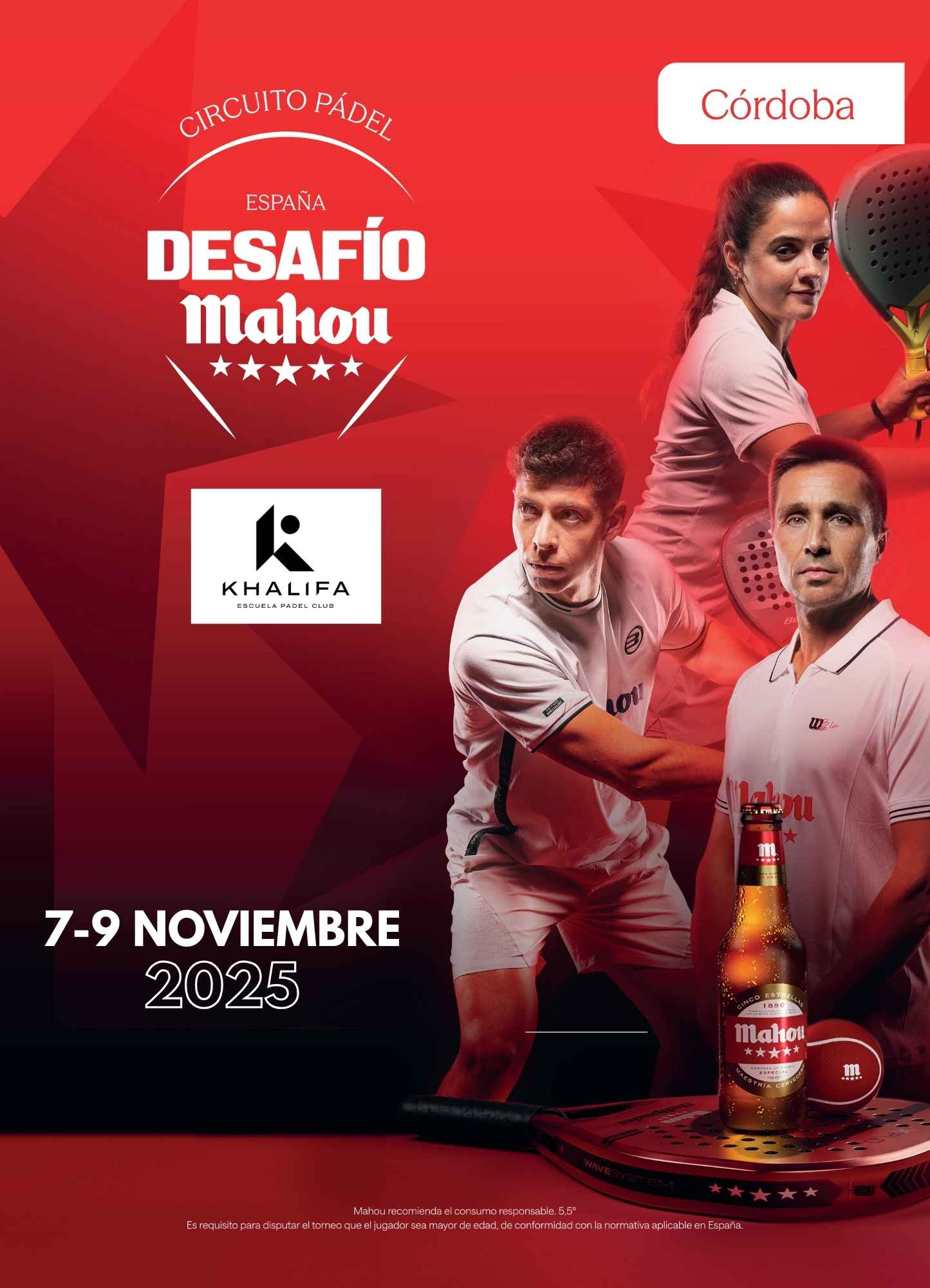 Desafío Mahou Córdoba España Khalifa Pádel 2025