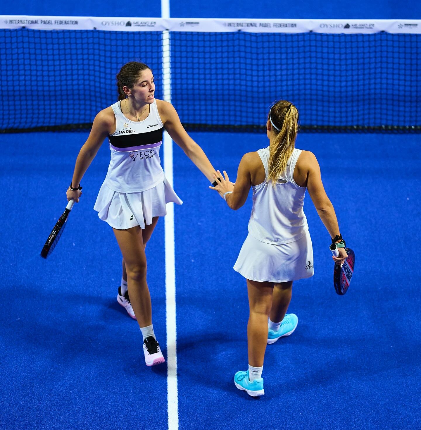 Jana Montes y Patricia Martínez previas Milán 2025 