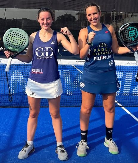 Lucía Pérez y María Portillo ronda final previas Newgiza 2025