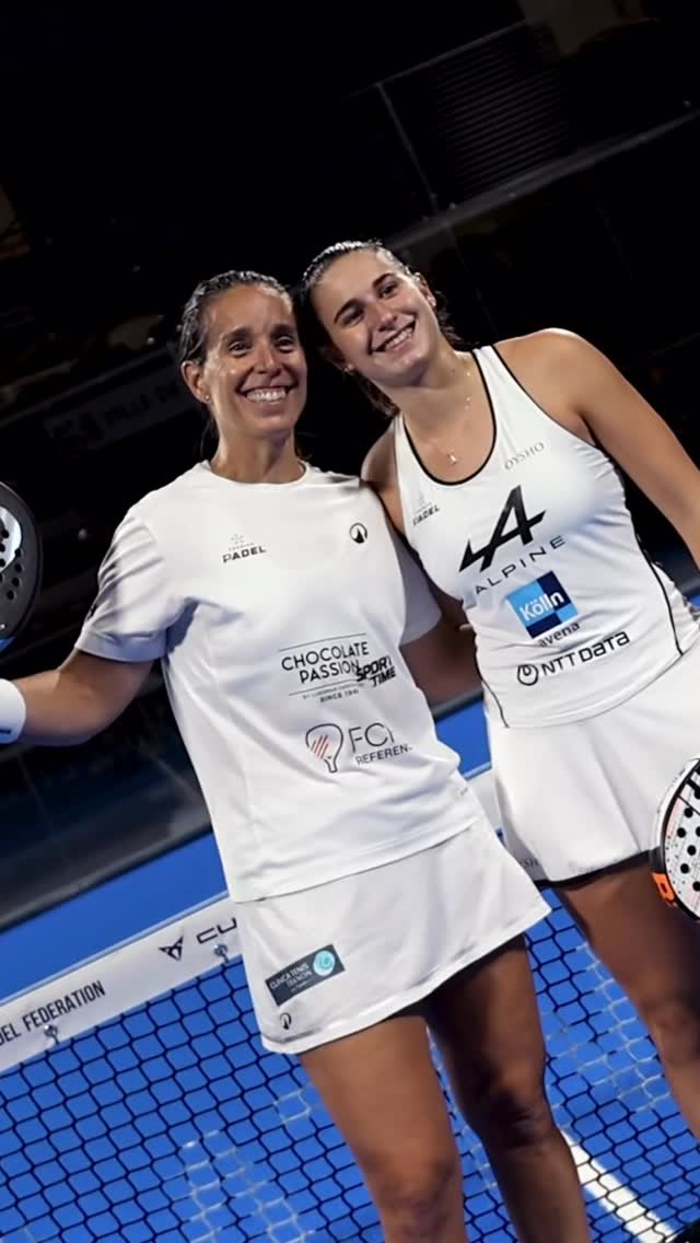 Lucía Sainz y Alejandra Alonso cuartos FIP Platinum Lyon 2025
