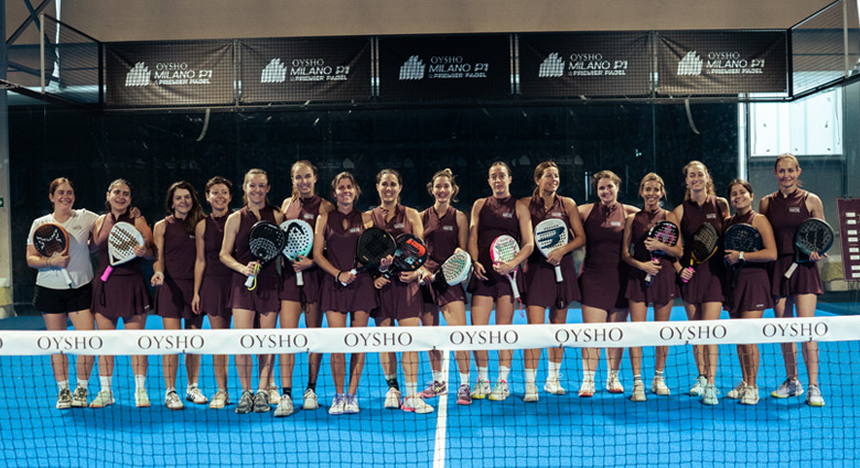 Participantes Oysho Padel Cup final Milán 2025