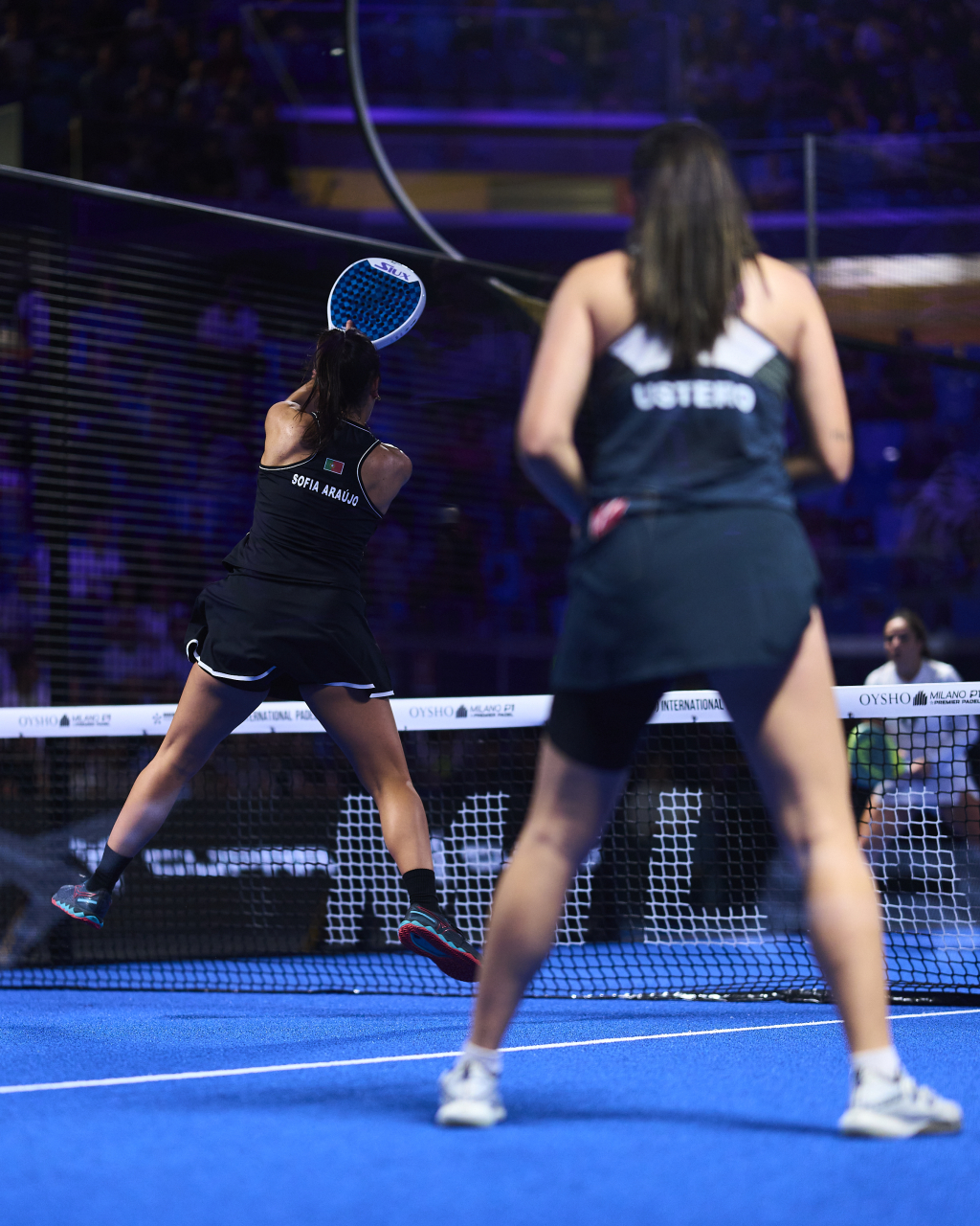 Sofia Araújo y Andrea Ustero semis Milán 2025