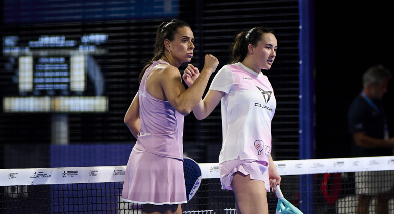 Sofia Araújo y Andrea Ustero victoria octavos Rotterdam 2025