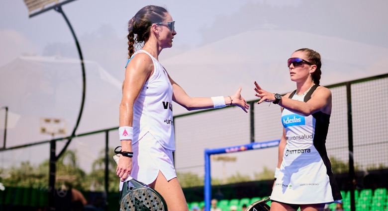 Tamara Icardo y Martita Ortega crónica cuartos Newgiza 2025