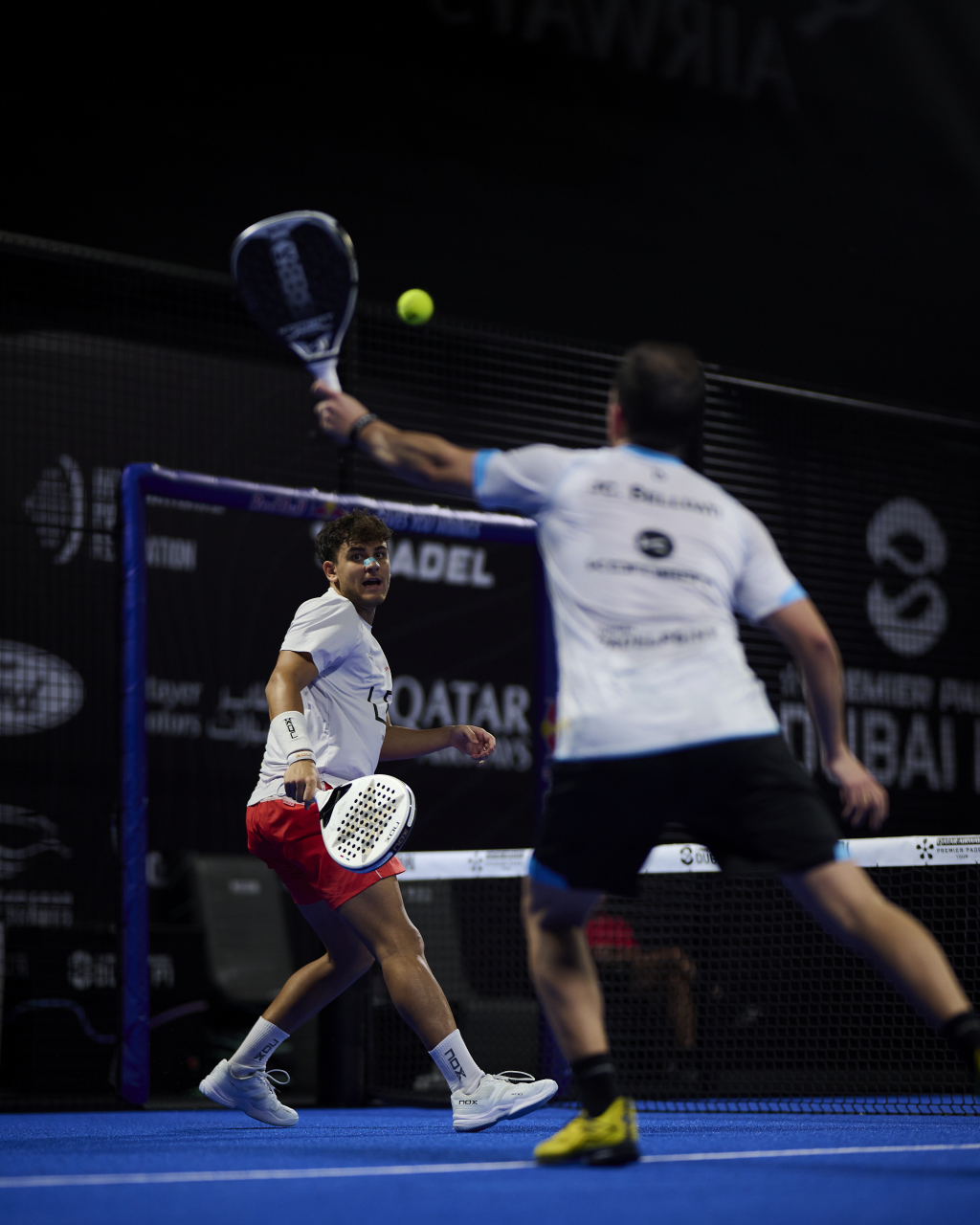 Álvaro Montiel y Juan Cruz Belluati primera ronda Dubái 2025