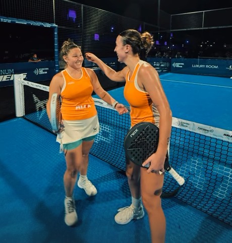 Aranza y Victoria Iglesias triunfo cuartos de final FIP Veracruz 2025