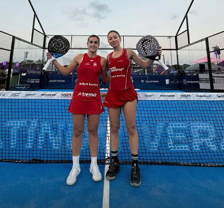 Bea Caldera y Carmen Goenaga segunda ronda cuadro final FIP Platinum Veracruz 2025