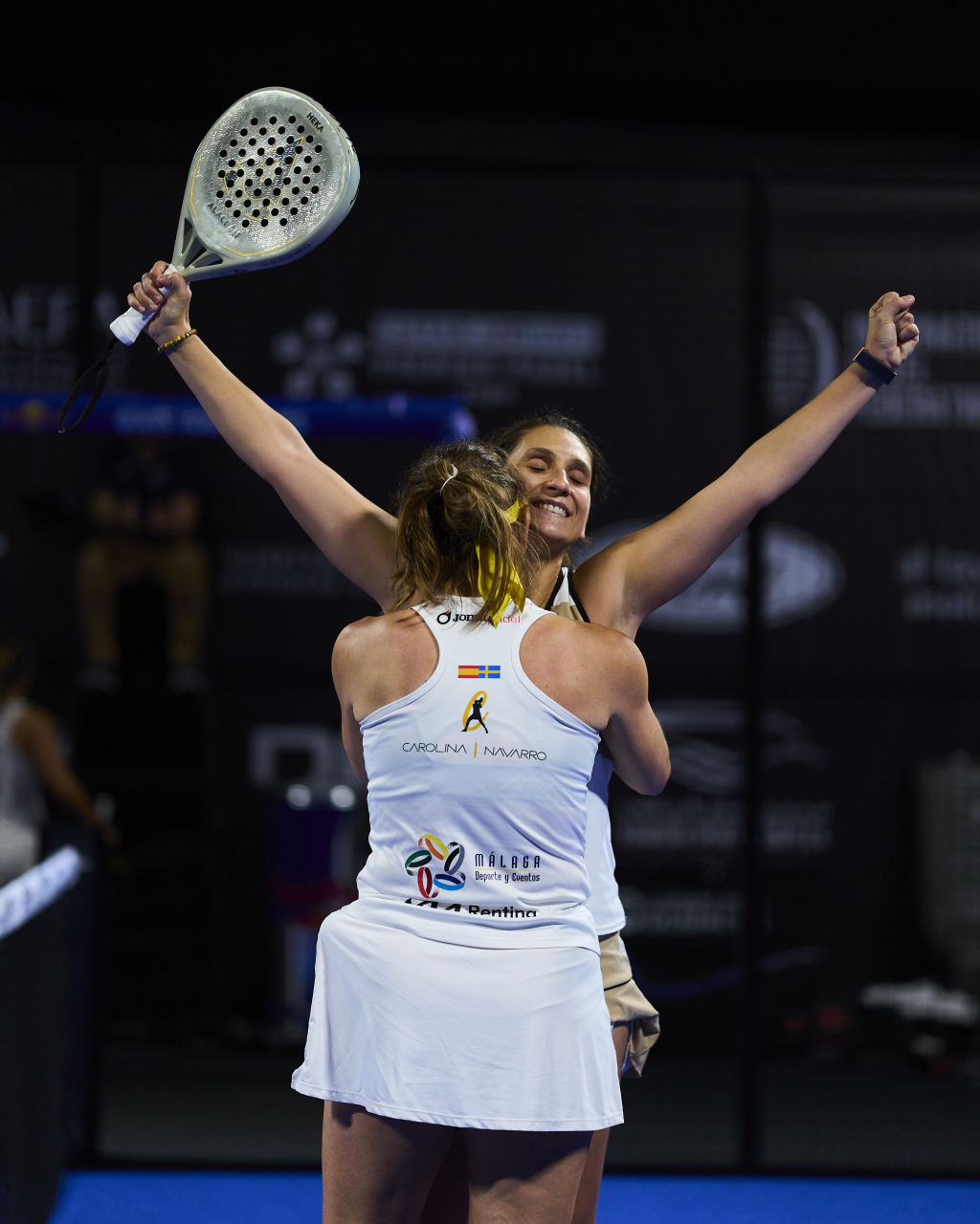 Carolina Navarro y Melania Merino victoria cuadro final Dubái 2025