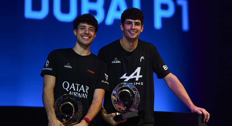 Crónica masculina final Dubái 2025 Coello y Tapia