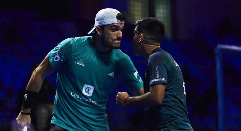 Debut de Galán y Chingotto en Dubái 2025