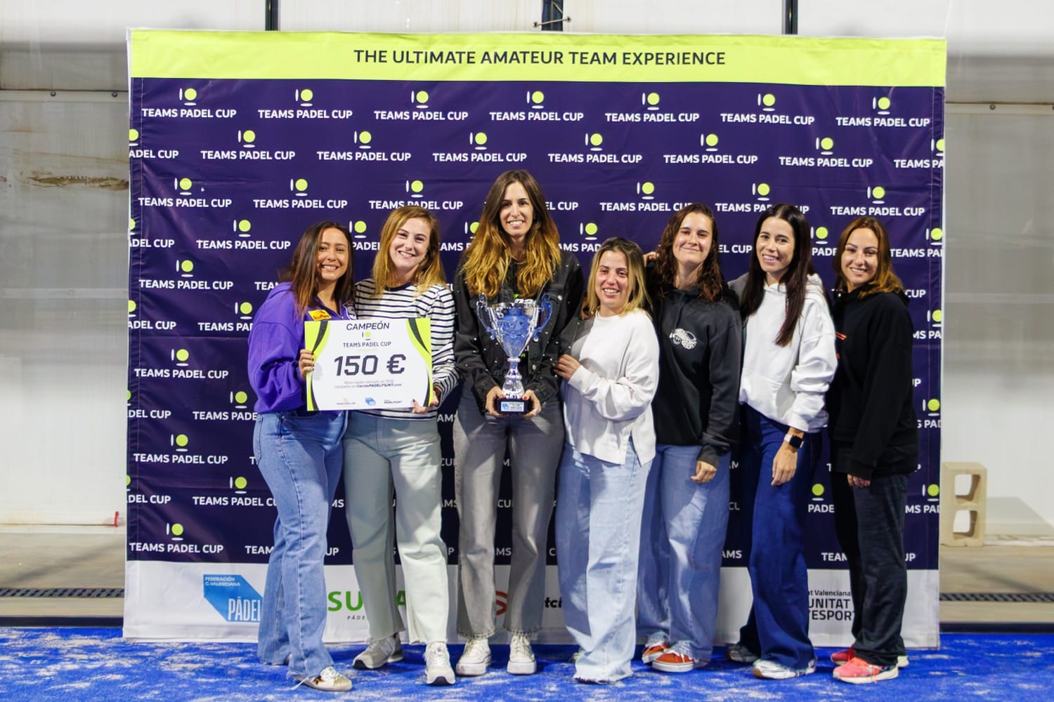 Ganadoras chicas Teams Padel CUp 2025 Valencia