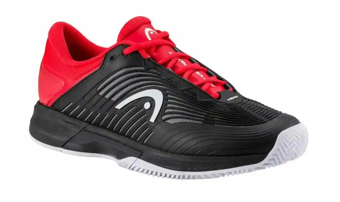 Head Revolt Pro 4.5 Clay Negro/Rojo