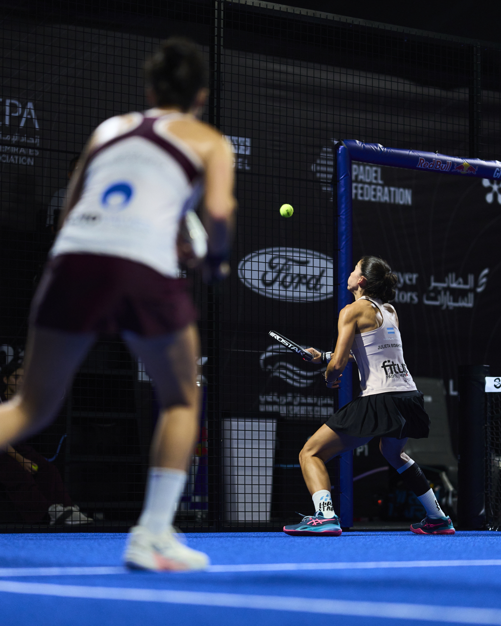 Lara Arruabarrena y Julieta Bidahorria primera ronda cuadro final chicas Dubái 2025