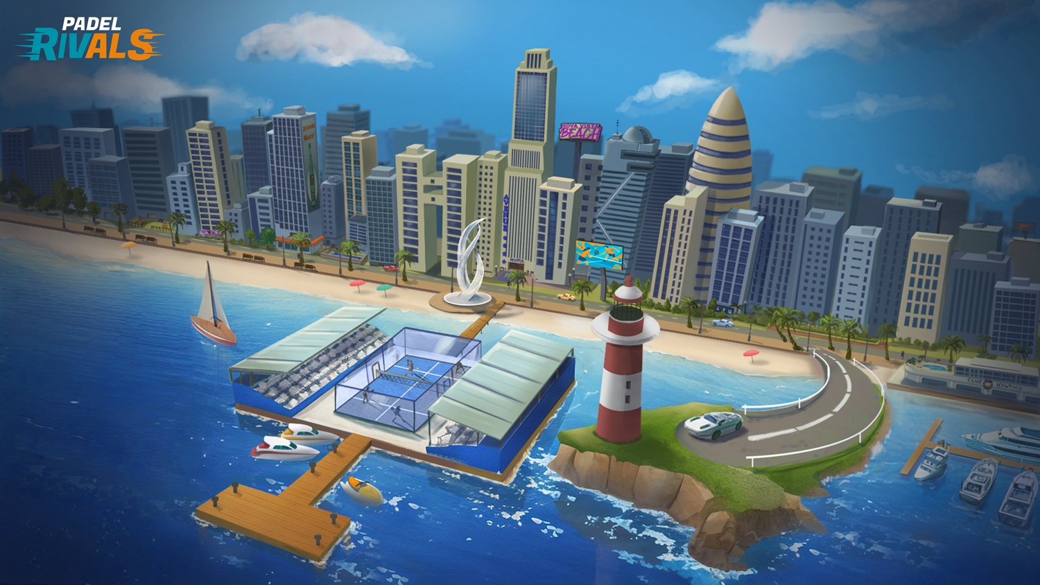 Pista muelle Padel Rivals 2025