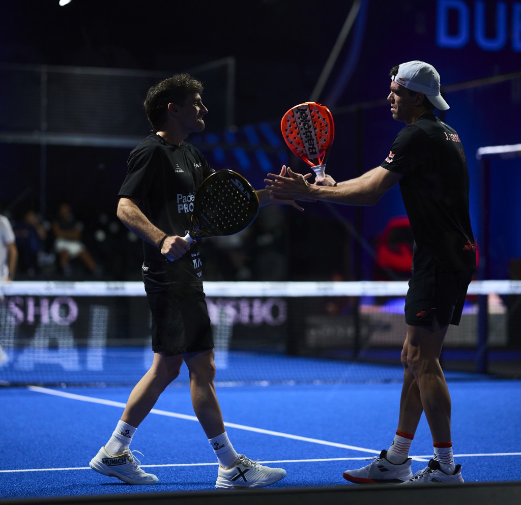 Stupa y Lebrón octavos Dubái 2025