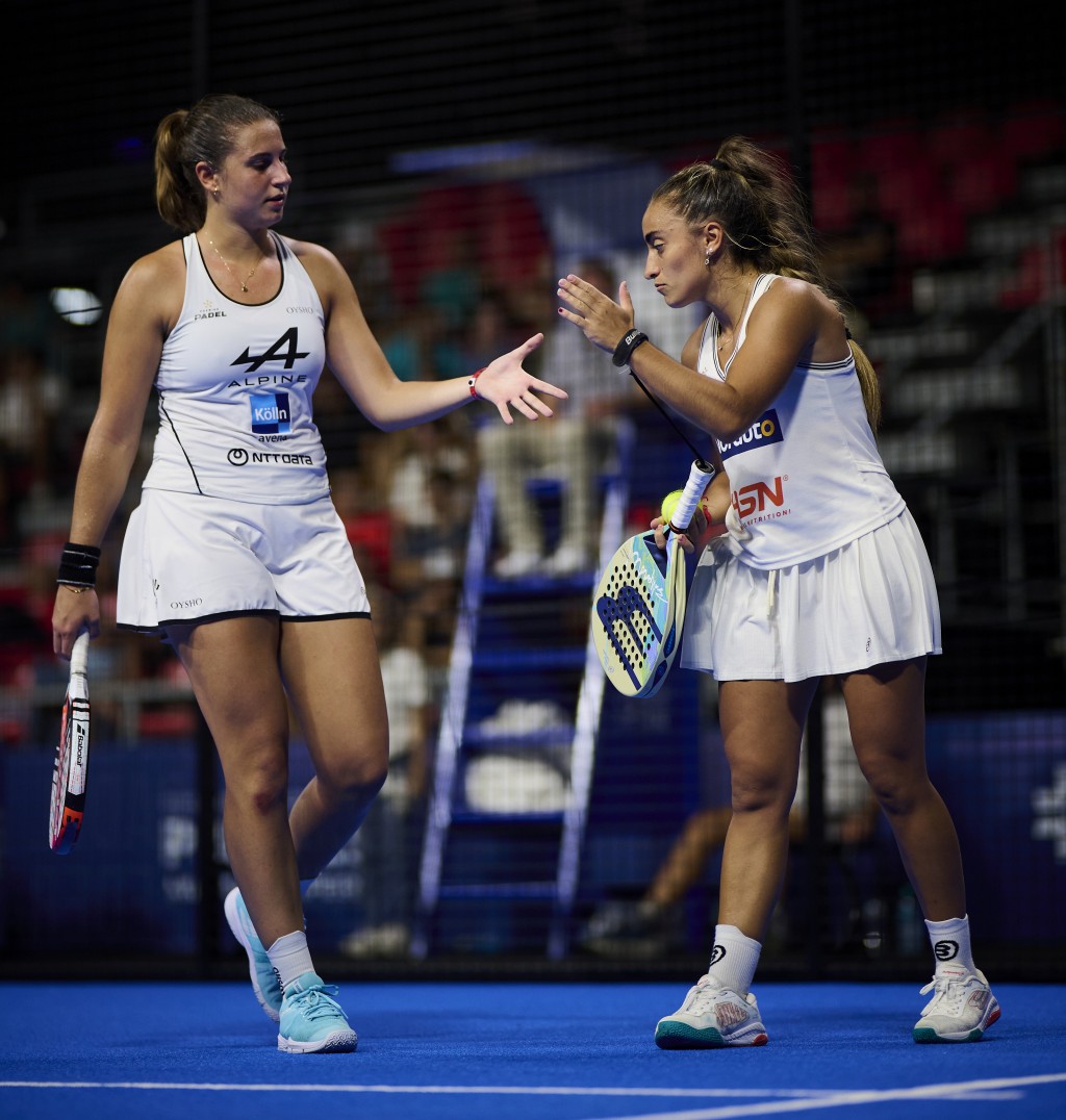 Alejandra Alonso y Claudia Jensen previa Finals Barcelona 2025