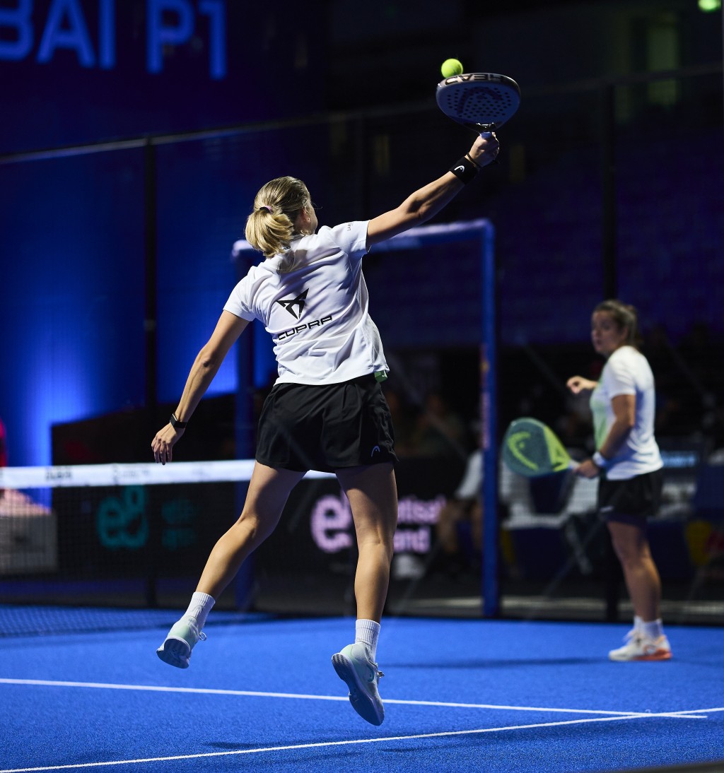 Ari Sánchez y Paula Josemaría previa Finals Barcelona 2025