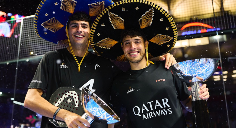 Arturo Coello y Agustín Tapia victoria final Major Mexico 2025