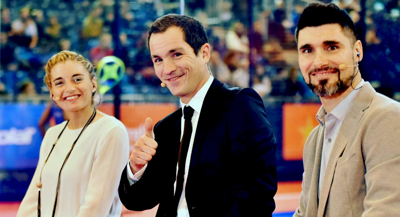 Lalo Alzueta regreso retransmisiones pádel finals 2025