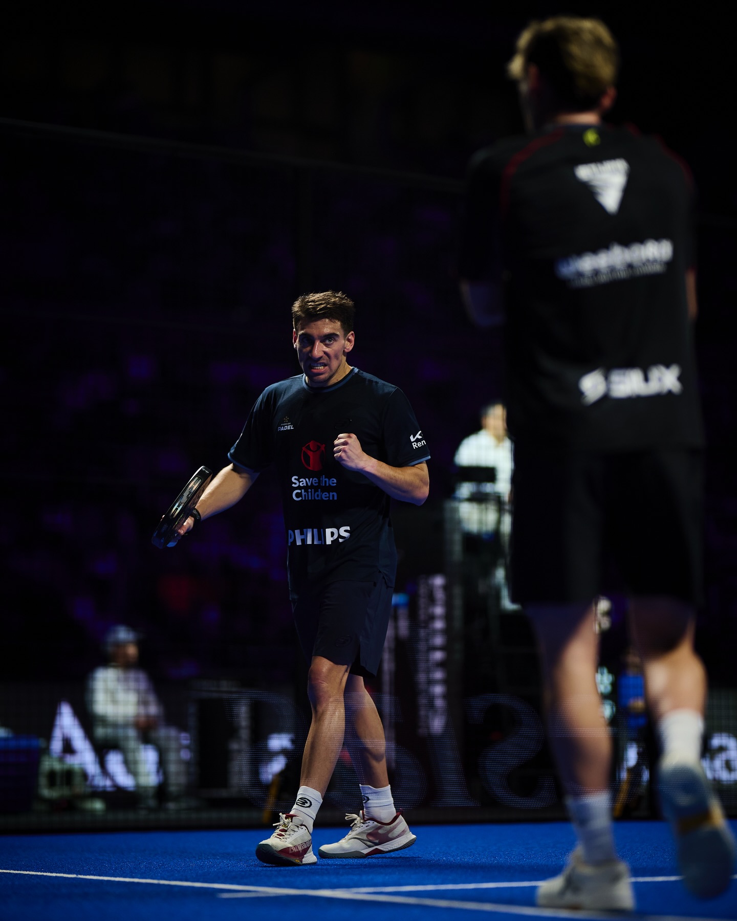 Martín Di Nenno y Franco Stupaczuk durante la pelea por el tercer puesto del Finals