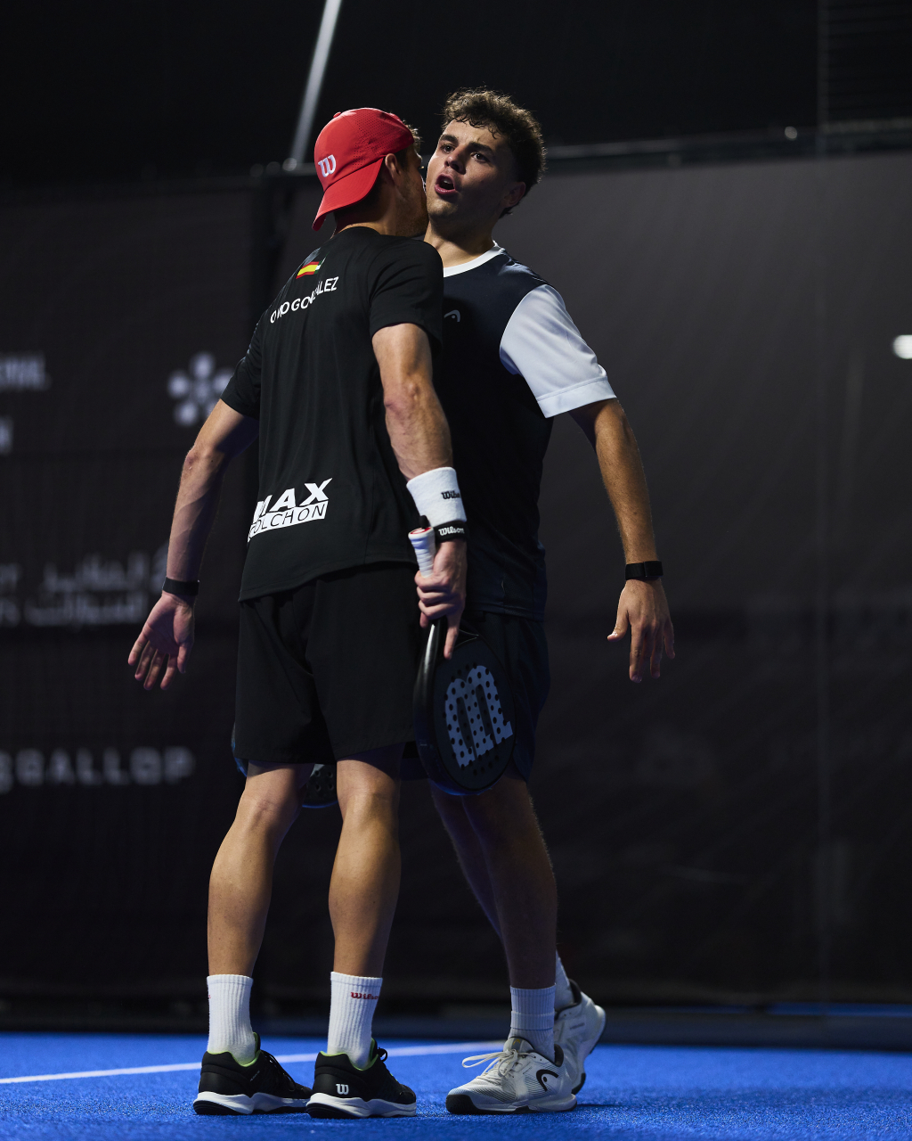 Momo González y Fran Guerrero previa Barcelona Finals 2025