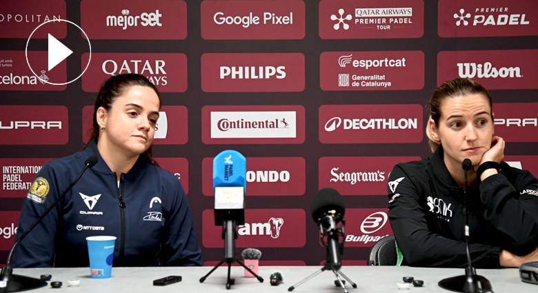 Rueda de prensa Ari y Paula Josemaría previa Finals 2025