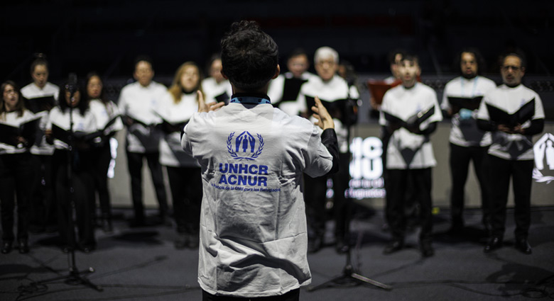 ACNUR evento solidario Hexagon Cup 2026