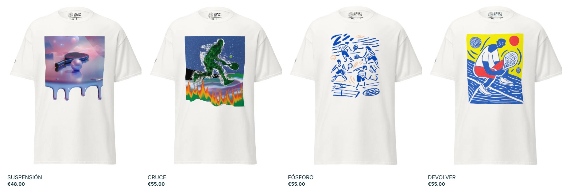 Camisetas Court Ritual 2026