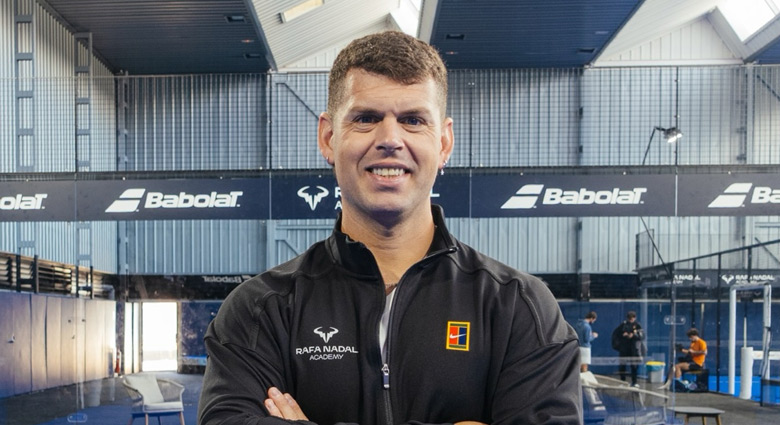 Rami Moyano nuevo entrenador de la Rafa Nadal Academy 2026