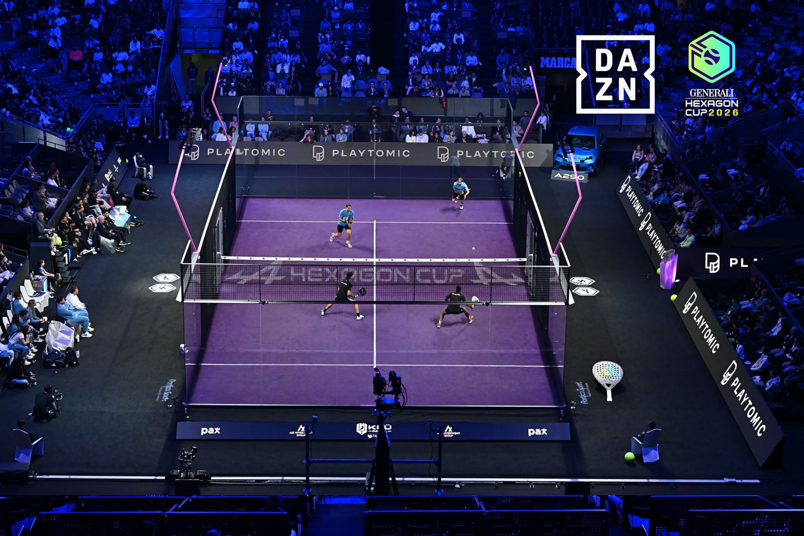 Unión DAZN y Hexagon Cup 2026