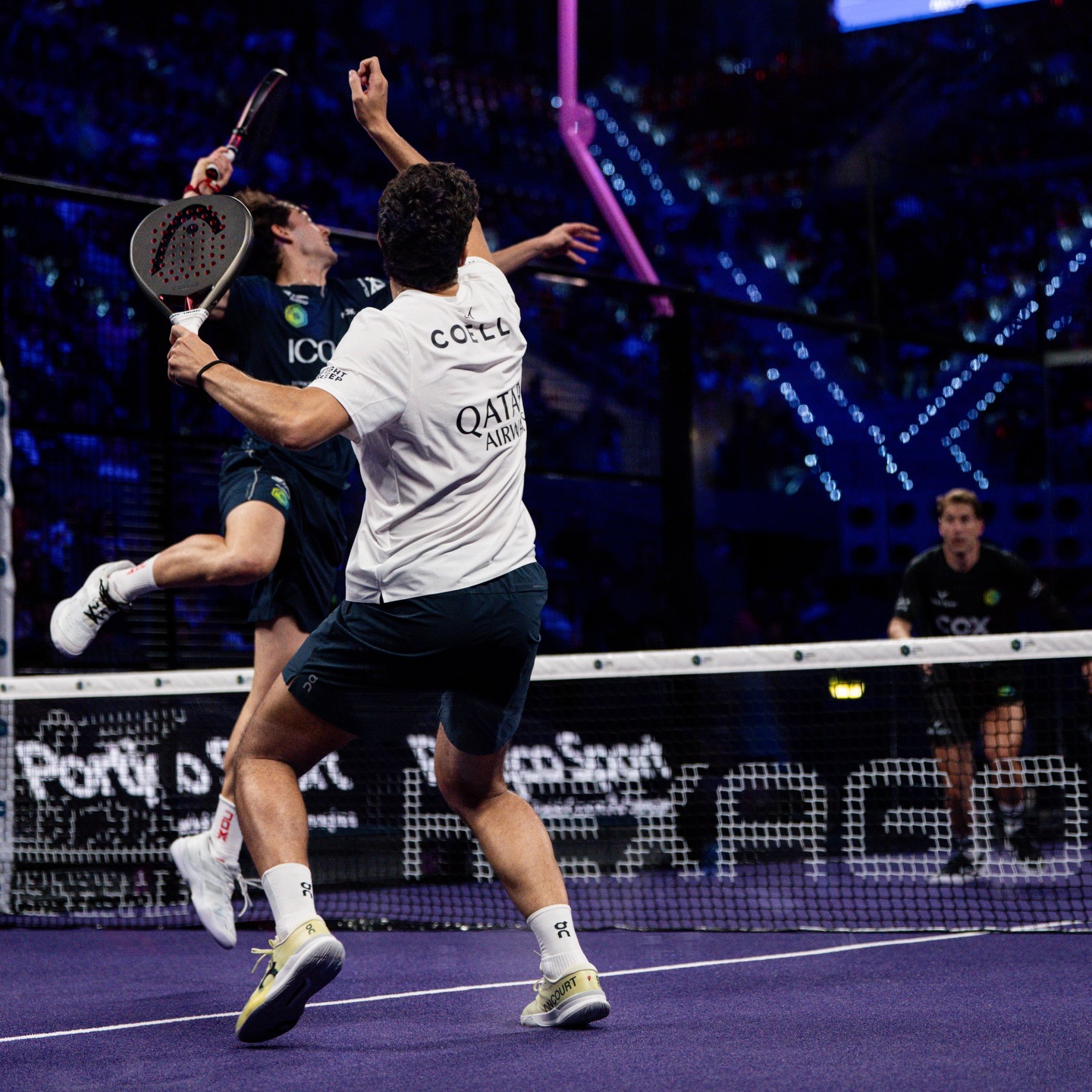 Edu Alonso y Arturo Coello jornada sábado Hexagon Cup