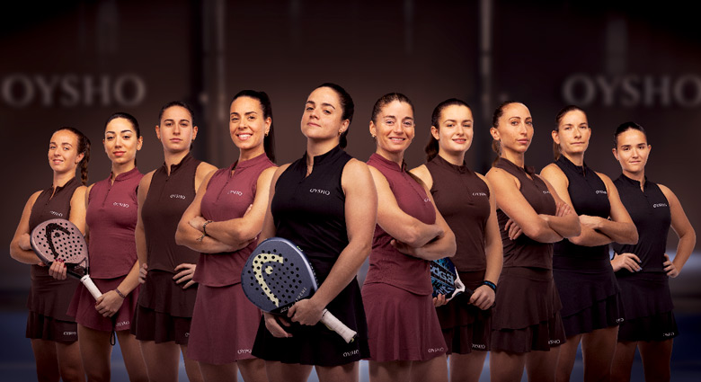 Equipo-femenino-Oysho-Pádel-jugadoras-2026