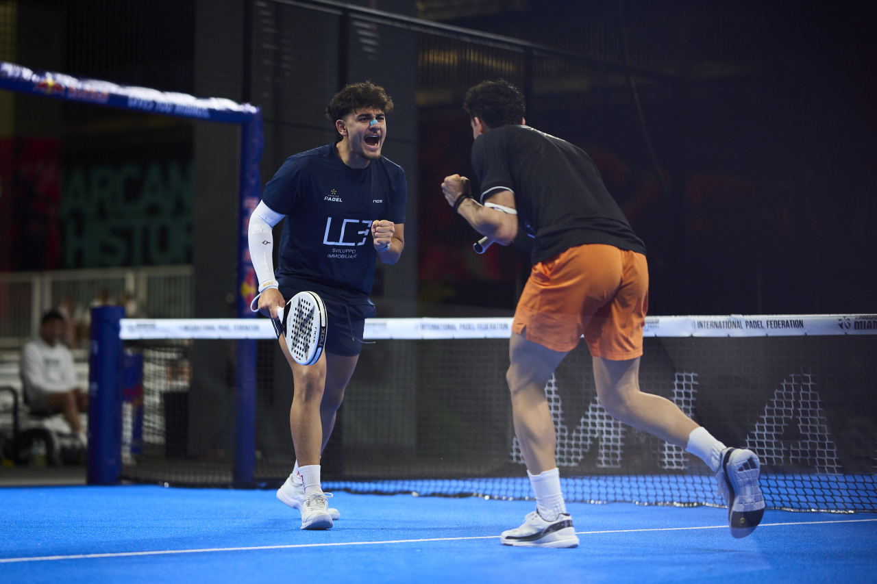 Álvaro Montiel y Flavio Abbate debut cuadro final Miami 2026