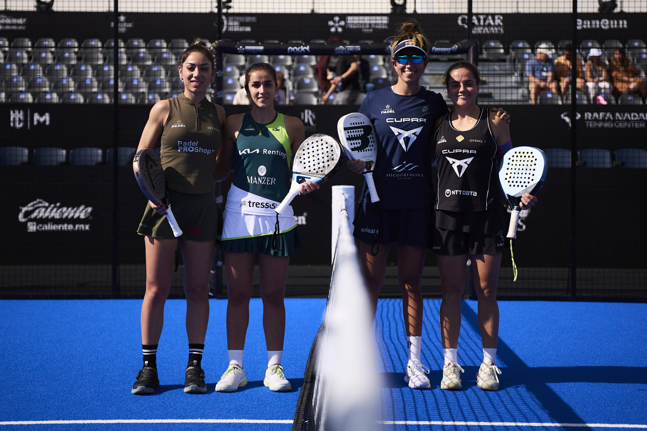 Día 3 partido debut Cancún Bea González y paula Josmearía 2026