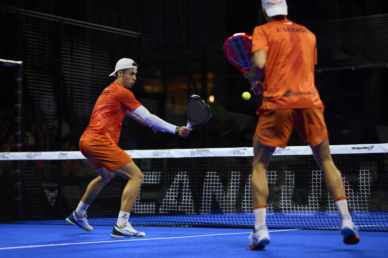 Leo Augsburger y Juan Lebrón cuartos de final Cancún 2026