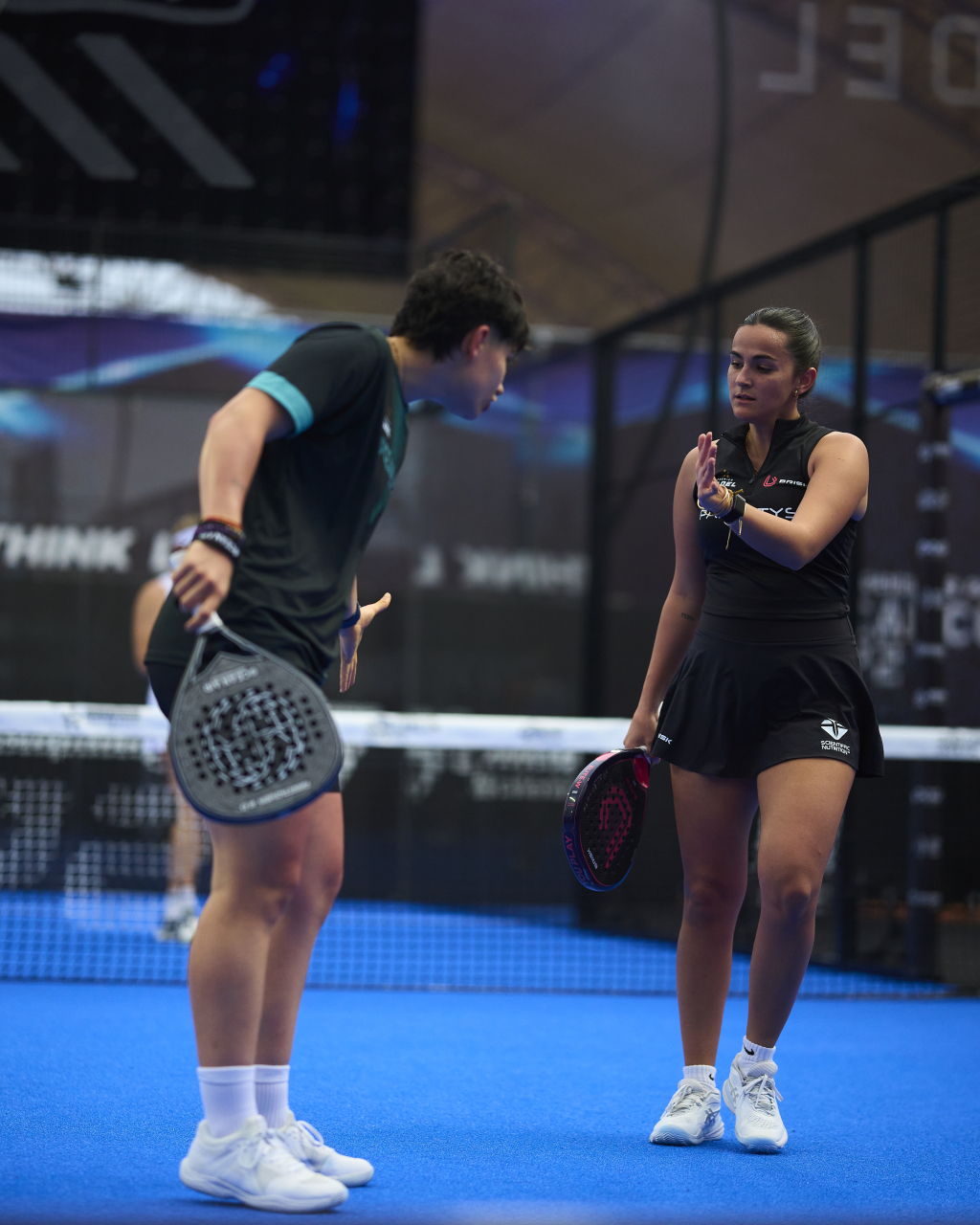 Lucía Peralta y Ari CAñellas segunda ronda Cancún 2026