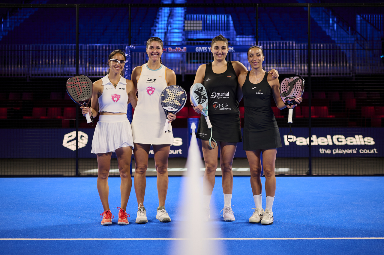 Duelo entre la pareja local, Morga y Dubins, contra Guinart y Virseda (Premier Padel)