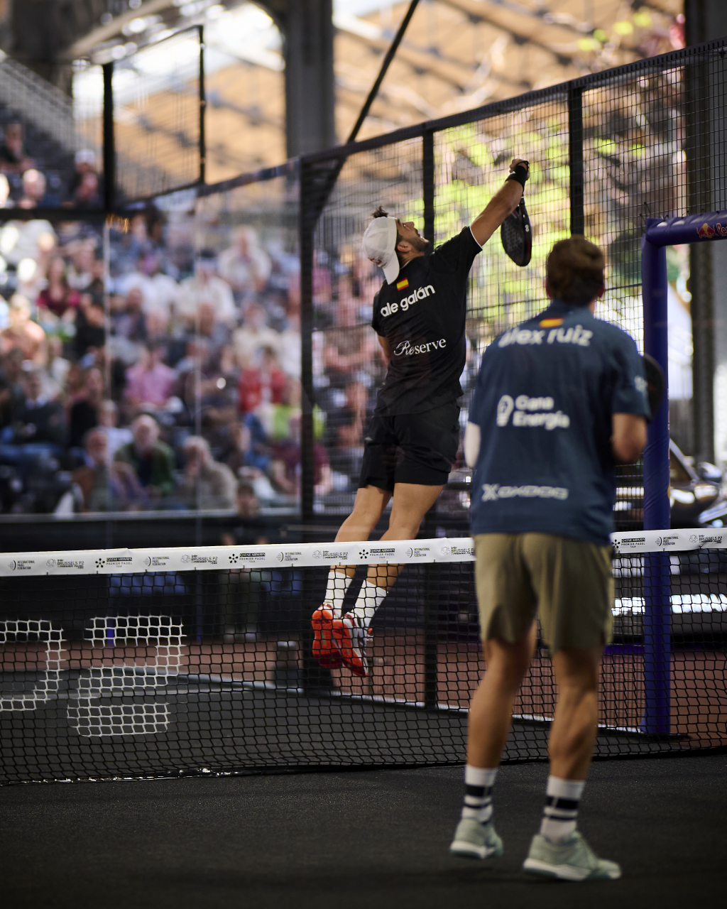 Gran recuperación de Galán en su partido (Premier Padel)