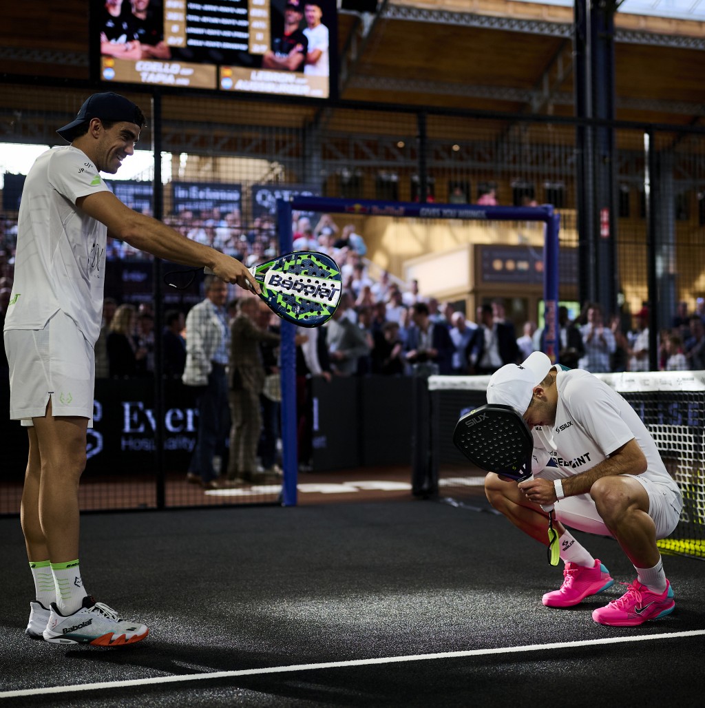 Leo y Juan lebrón final Bruselas 2026