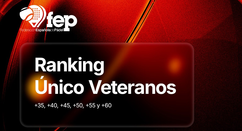 Nuevo ranking Veteranos FEP 2026