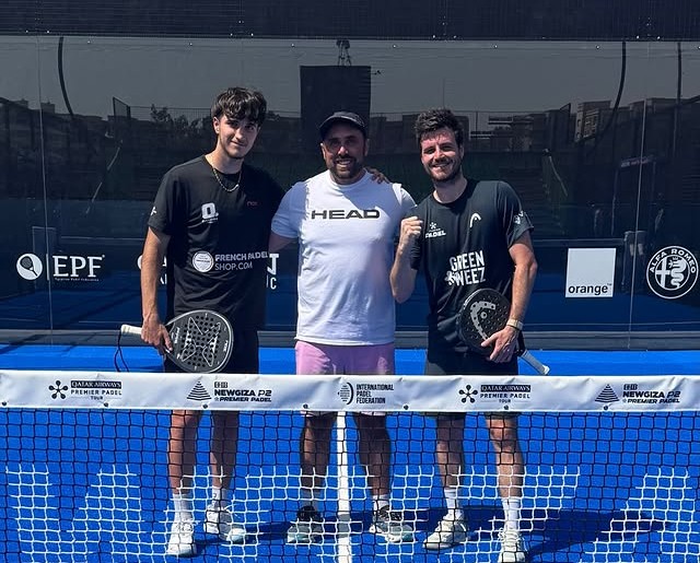 Timéo Fonteny y Johan Bergeon pase al cuadro final Newgiza 2026