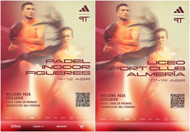 Torneos Adidas Padel Tour España abril 2026