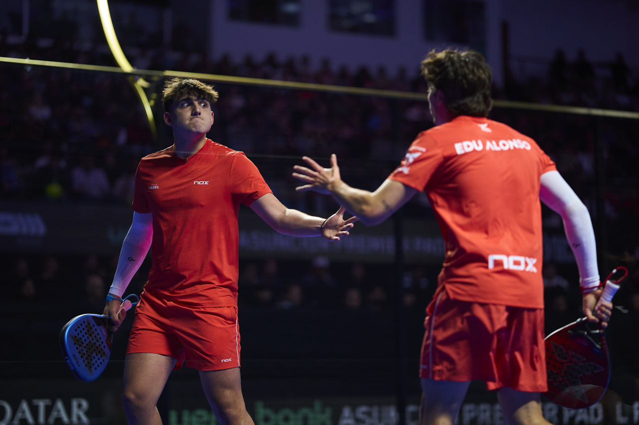Aimar Goñi y Edu Alonso semis Paraguay 2026