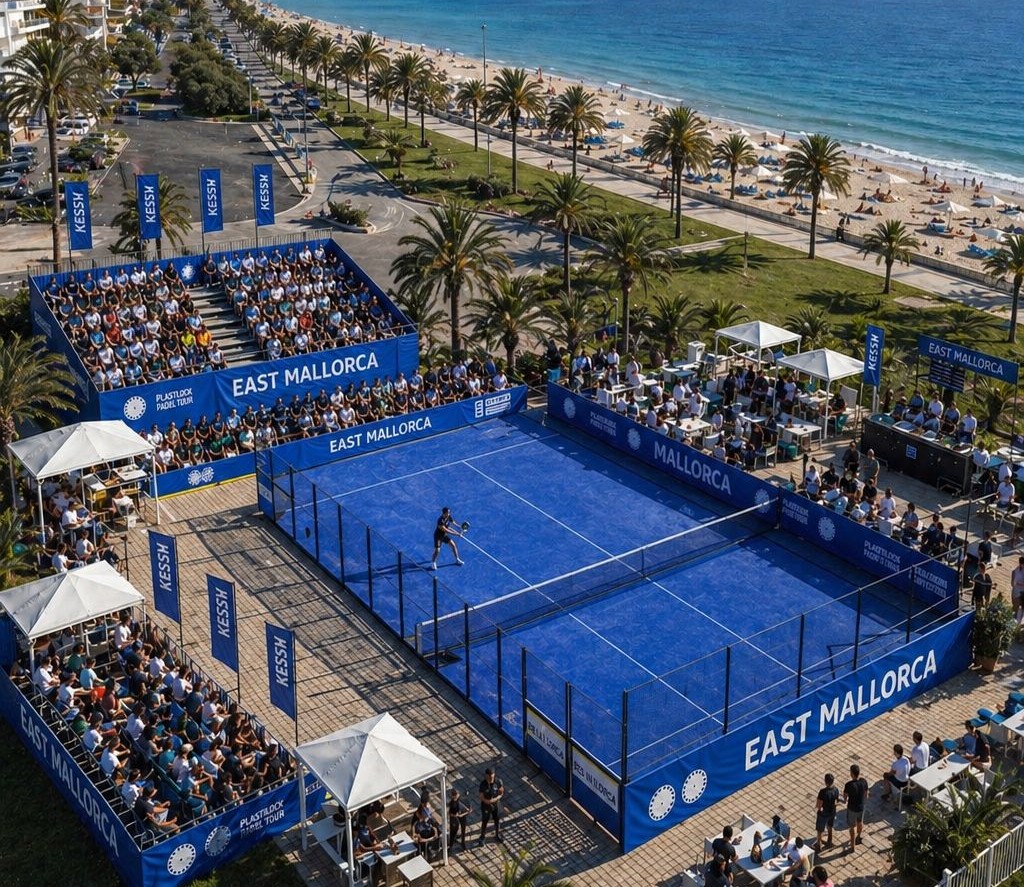 East Mallorca foto playa pista central