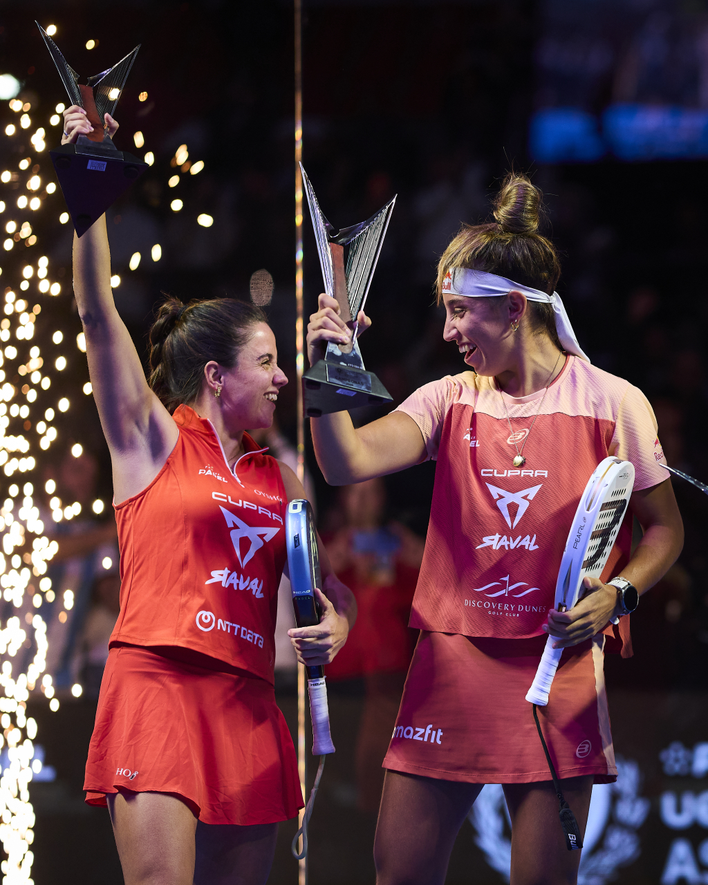 Paula Josemaría y Bea González triunfo Paraguay 2026